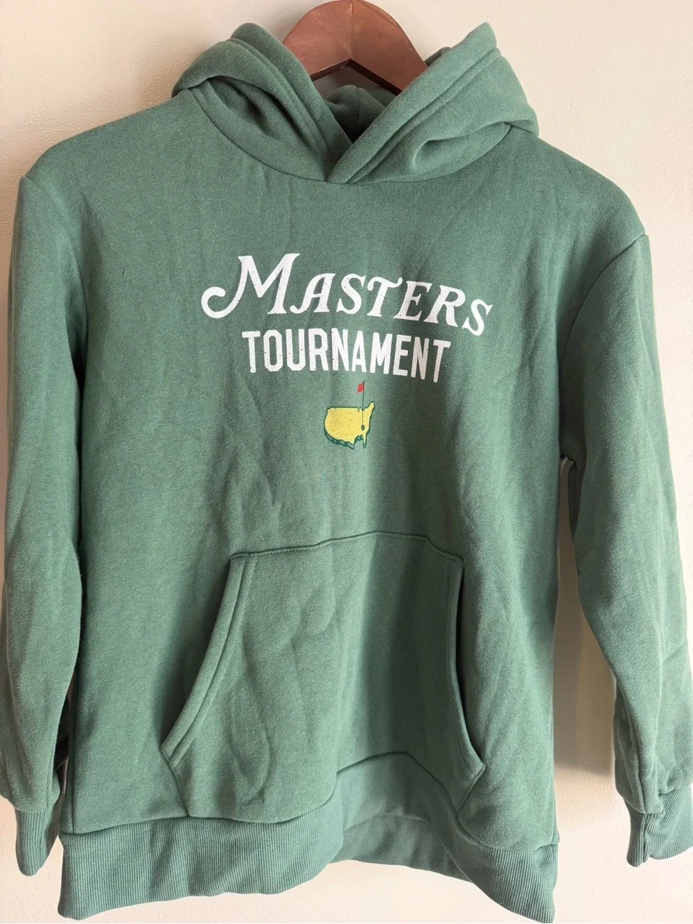 Masters 2026 Green Hoodie Sweatshirt with Tournament Graphic - Youth